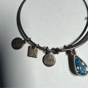 Alex and Ani Bracelet Alex and Ani Aquamarine stone March Birth stone birthstone